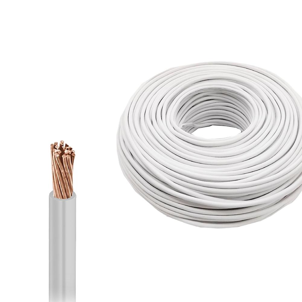 Foto 4 pulgar | Cable Eléctrico Adir de Cobre Tipo Thw Cal.12  100 Mts Blanco