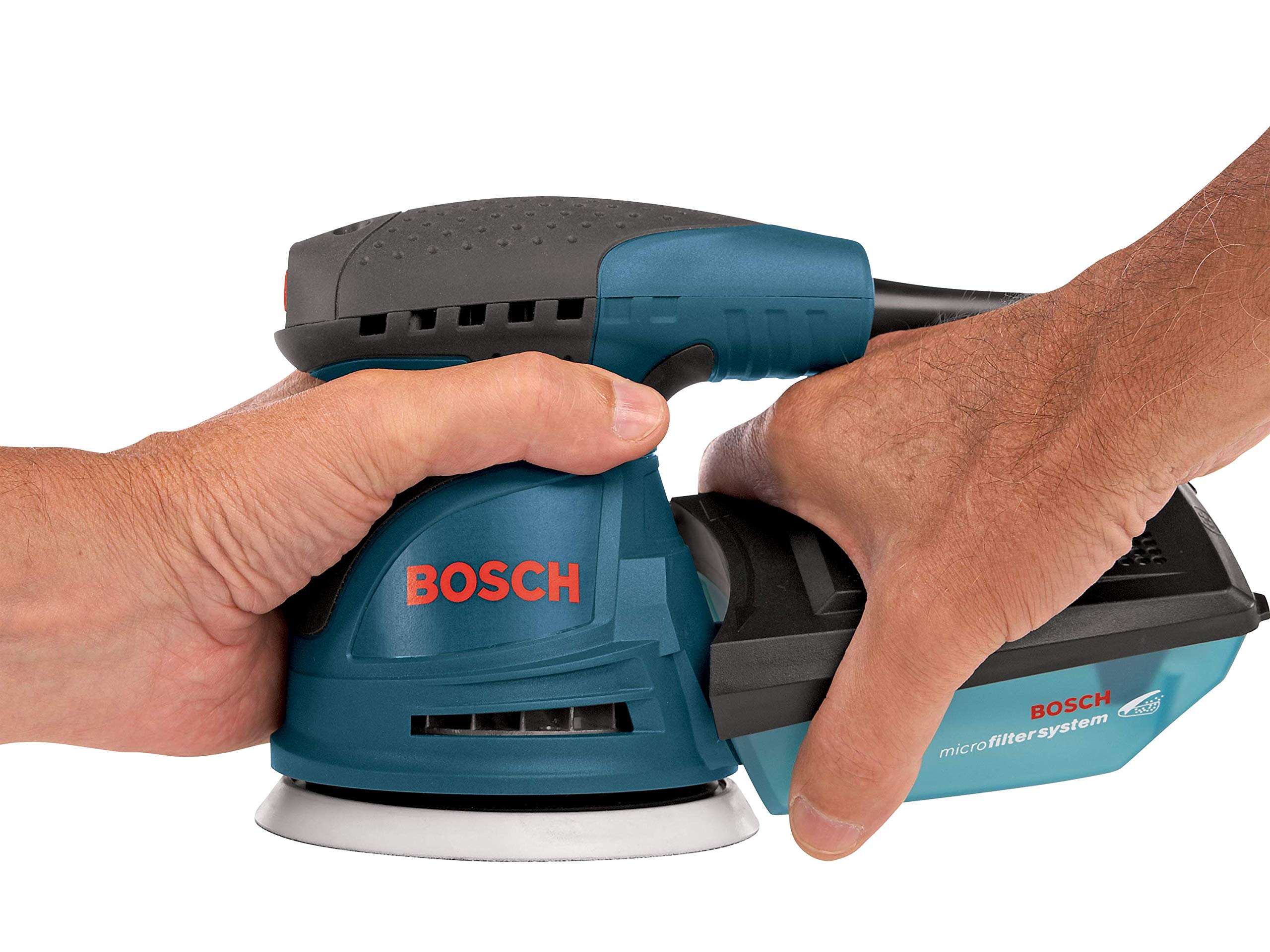 Foto 7 pulgar | Palm Sander Bosch Ros20vsc 2.5a 125mm Con Bolsa Colectora De Polvo - Venta Internacional.