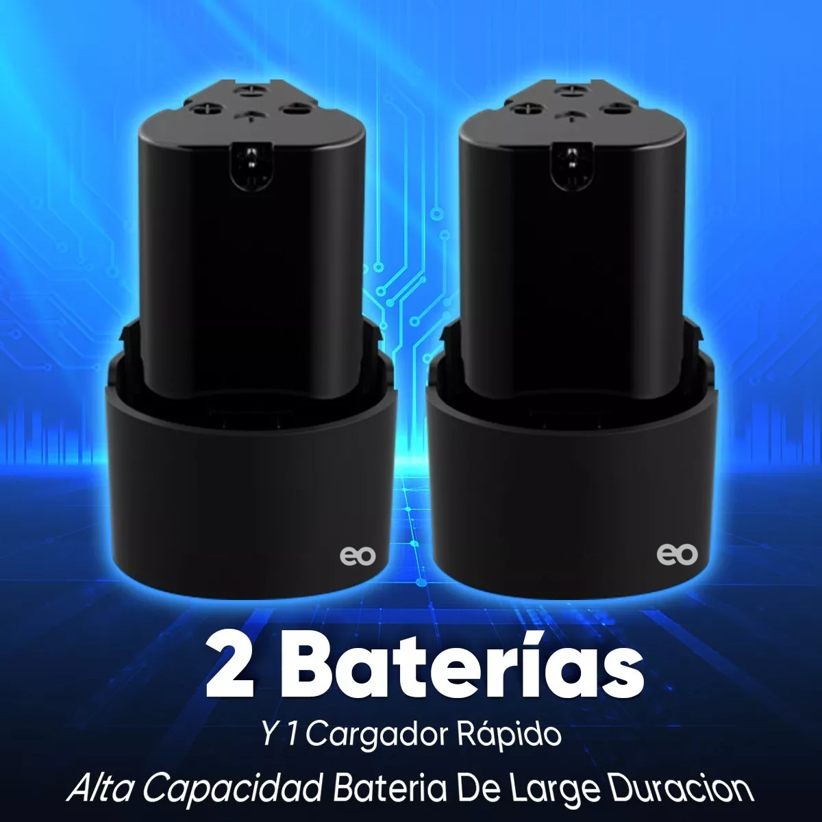 Foto 4 pulgar | Pistola De Impacto Llave Eléctrica Inalámbrica Con Dados 11 Pzs. Eo Safe Imports Esi-6273-1 Azul
