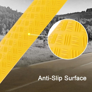 Foto 6 | Rampa Protector De Cable De Pvc 2 Canales Cable Antideslizante