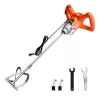 Mezcladora Eléctrica De Cemento/pintura Eo Safe Imports Esi-8452-1 Naranja