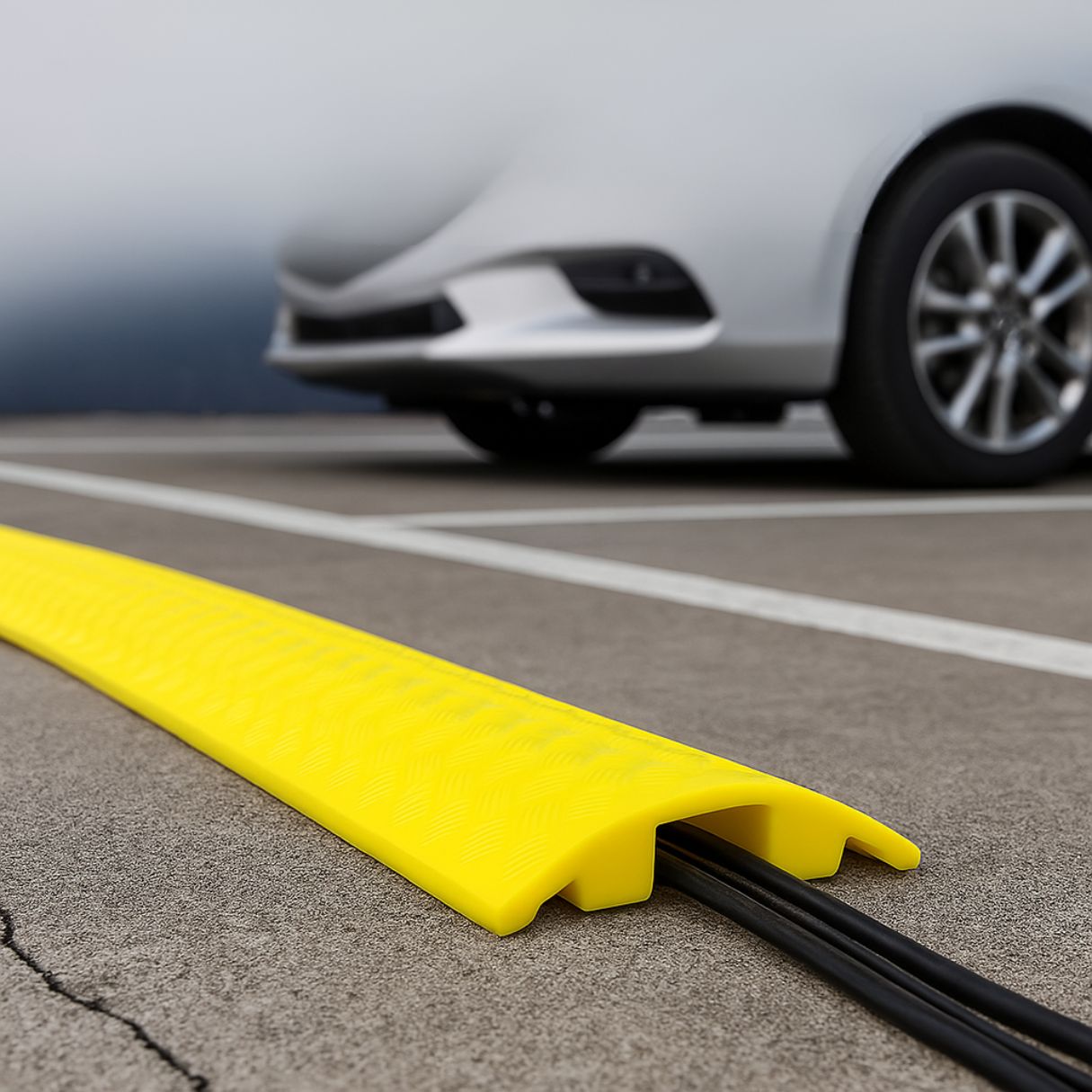 Foto 5 | Jauz  Rampa Protectora De Cables De 1 Canal De Pvc