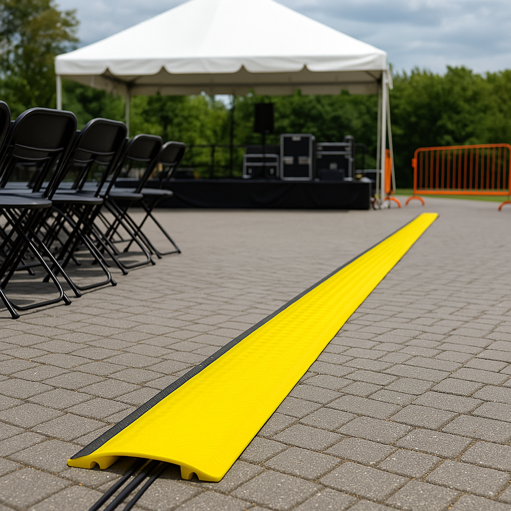 Foto 7 | Jauz  Rampa Protectora De Cables De 1 Canal De Pvc