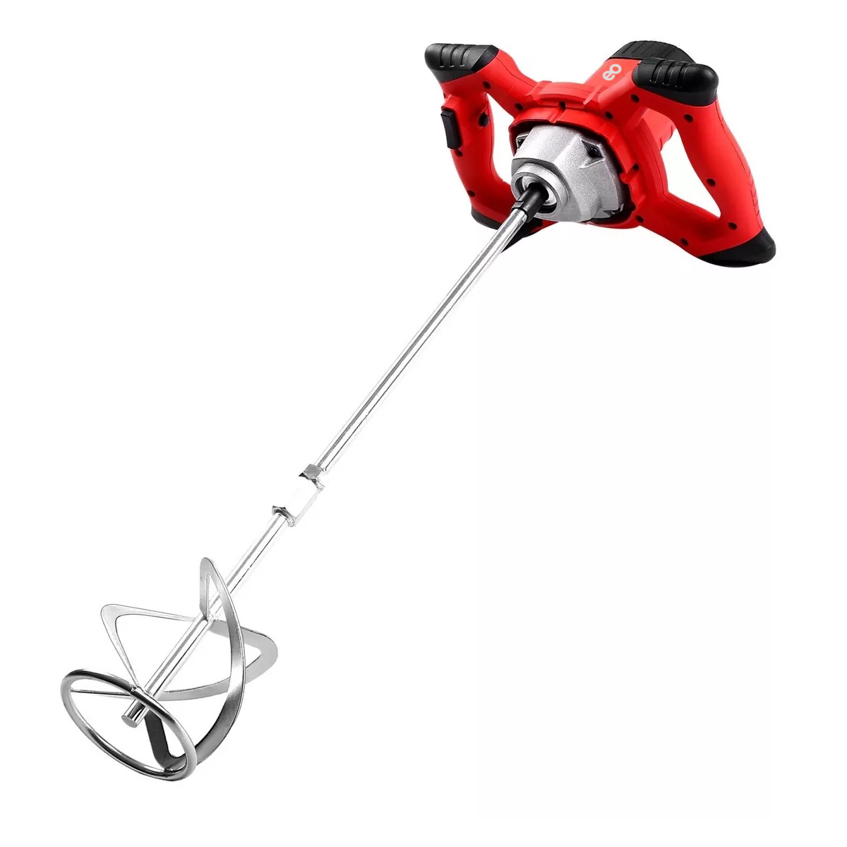 Mezcladora Eléctrica De Cemento/pintura Velocidad Ajustable Eo Safe Imports Esi-4417-1 Rojo