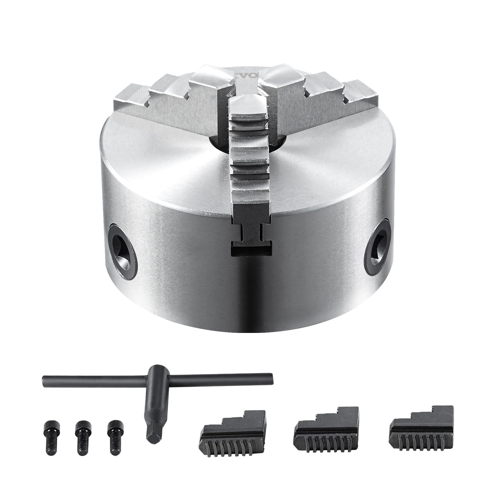 Foto 2 pulgar | Torno Vevor, 5 Pulgadas, Autocentrado, Rango De Sujeción De 2,5 A 125 Mm - Venta Internacional.