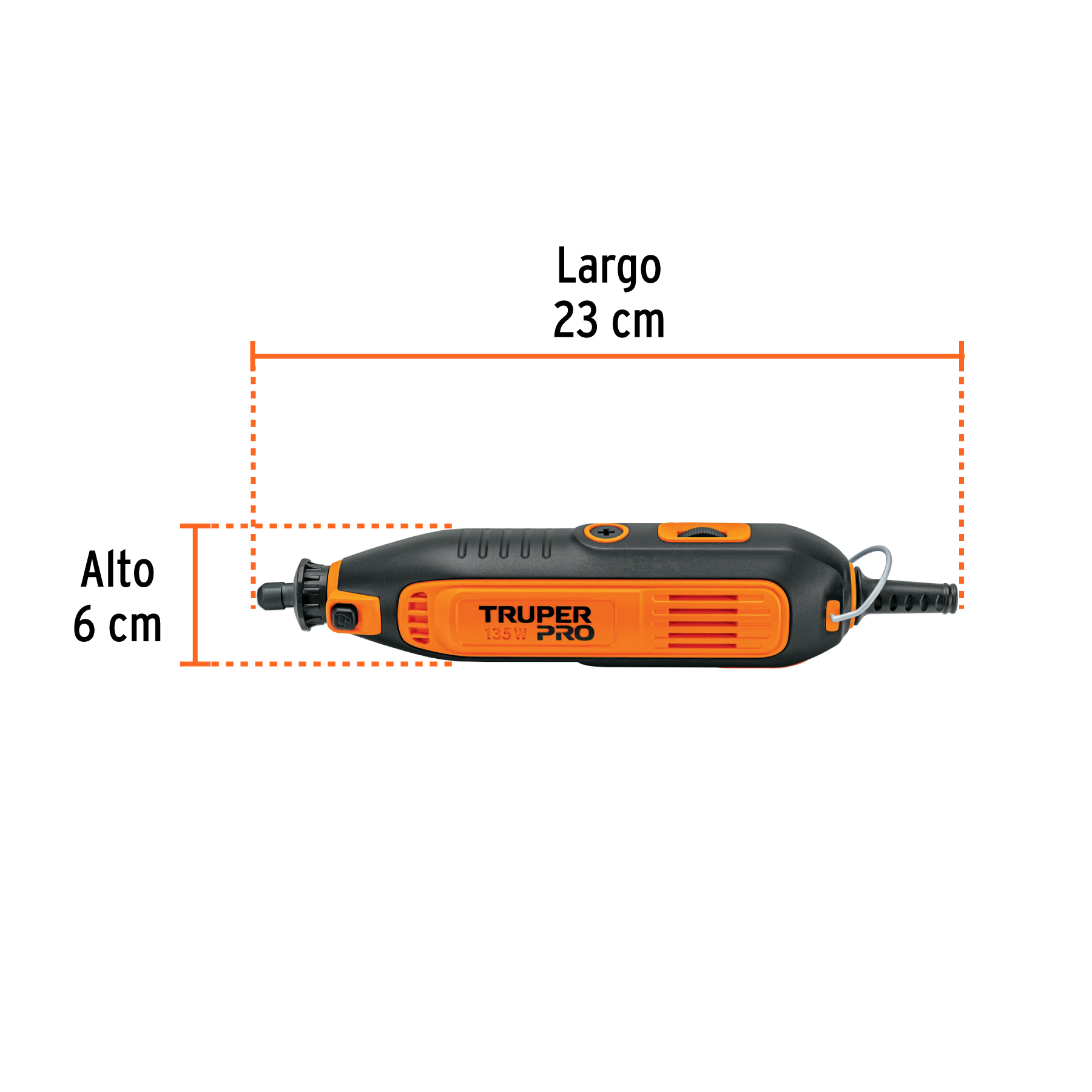 Foto 5 pulgar | Herramienta Rotativa Truper Pro 135 W con 211 Accesorios