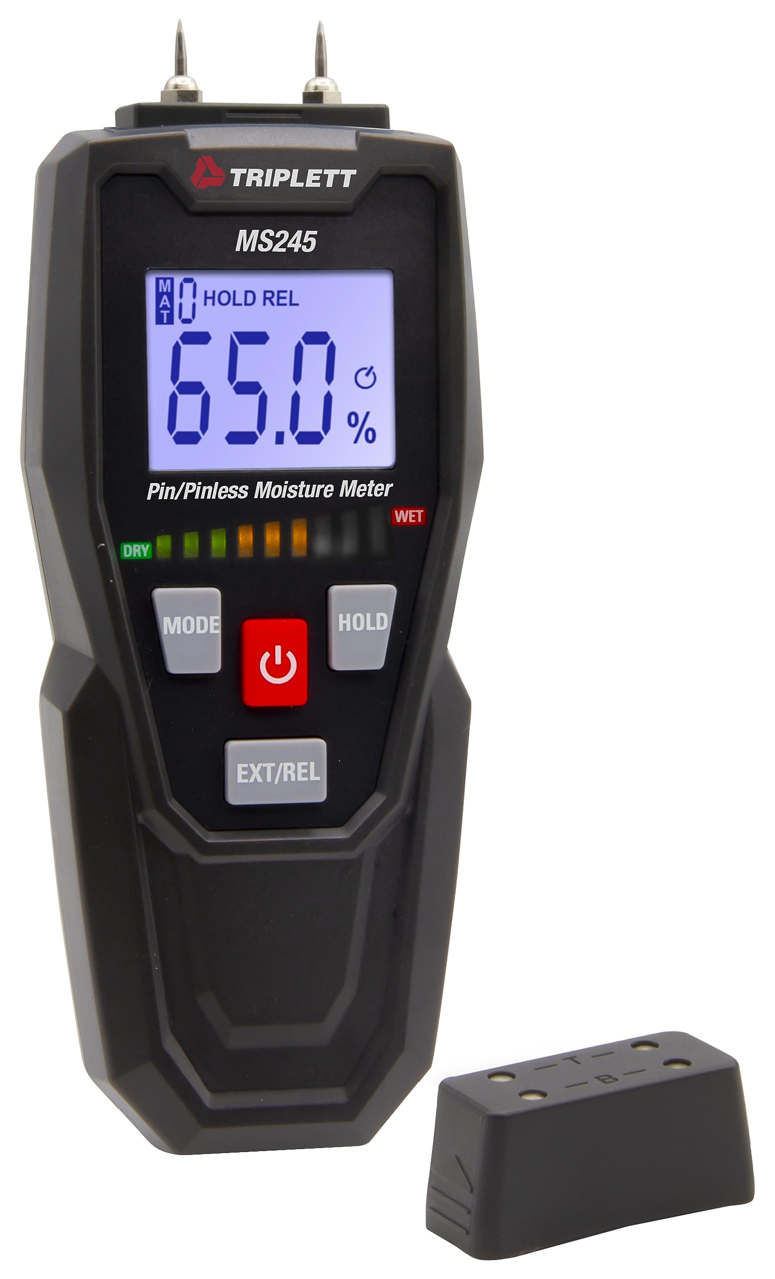 Medidor De Humedad Triplett Ms245, Pin/less, Para Madera Y Construcción - Venta Internacional.