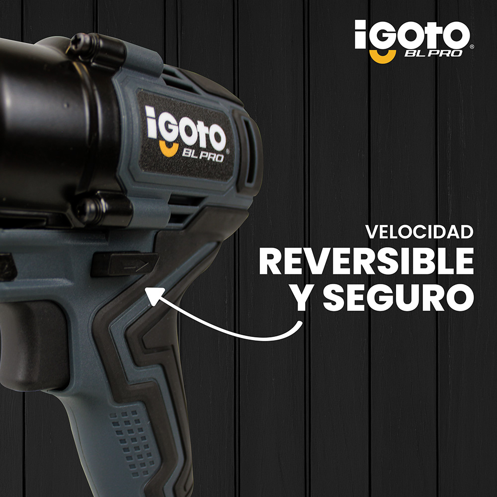 Foto 6 pulgar | Llave De Impacto Y Desatornillador Brushless 20 V Inalambrica