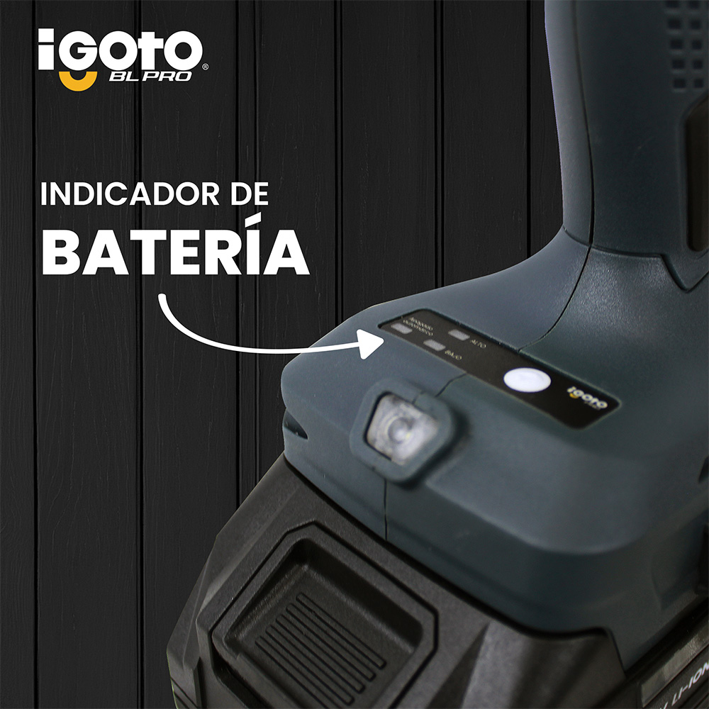 Foto 7 pulgar | Llave De Impacto Y Desatornillador Brushless 20 V Inalambrica