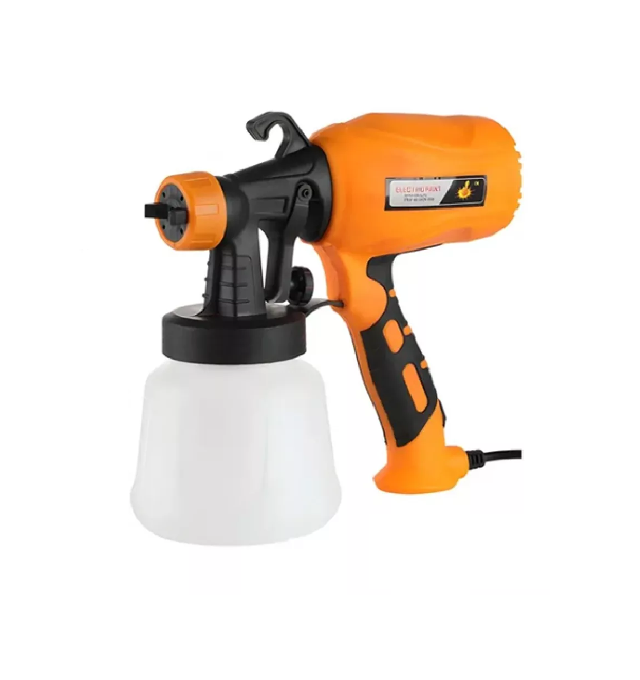 Pulverizador de Acabado Fino color Naranja Paquete de 1 400 W 1200 ML