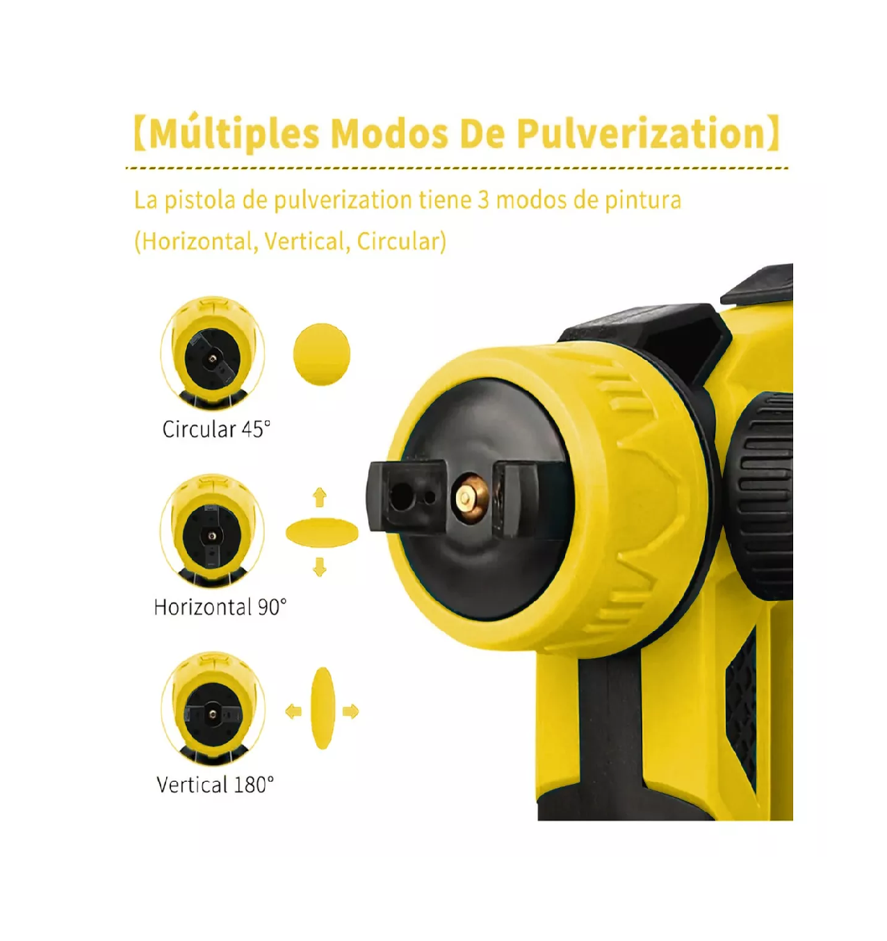 Foto 4 pulgar | Pistola de Pintura Belug de 500 W
