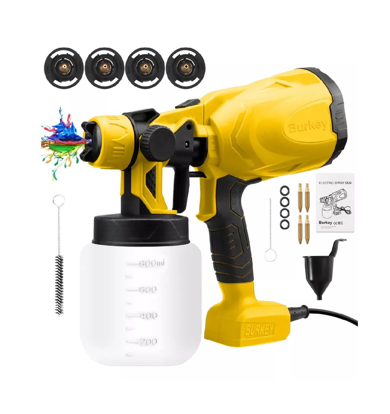 Foto 5 pulgar | Pistola de Pintura Belug de 500 W