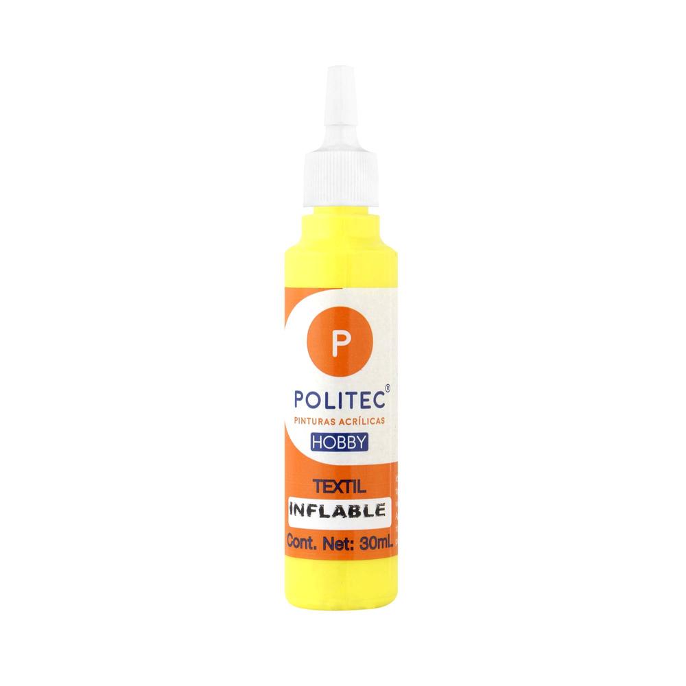 Foto 1 | Pintura Textil Inflable 30 ml Línea Hobby Politec
