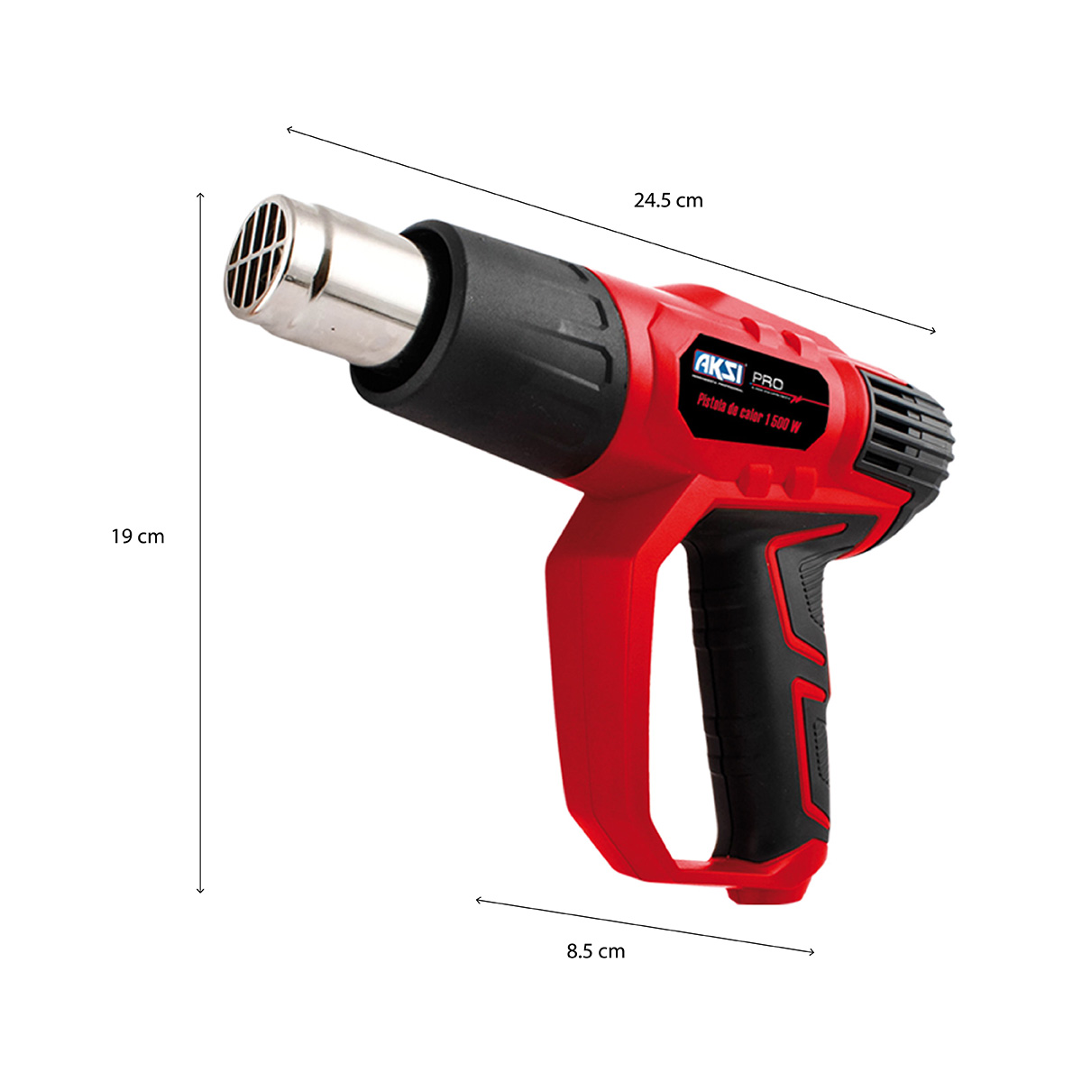 Foto 3 pulgar | Pistola de Calor Aksi 1500w Profesional