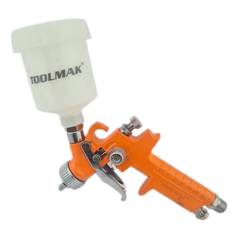 Foto 2 pulgar | Pistola De Pintura Neumática Toolmak Tmk19768 Hvlp, Boquilla De 1 Mm, Vaso De 150 Ml - Venta Internacional.