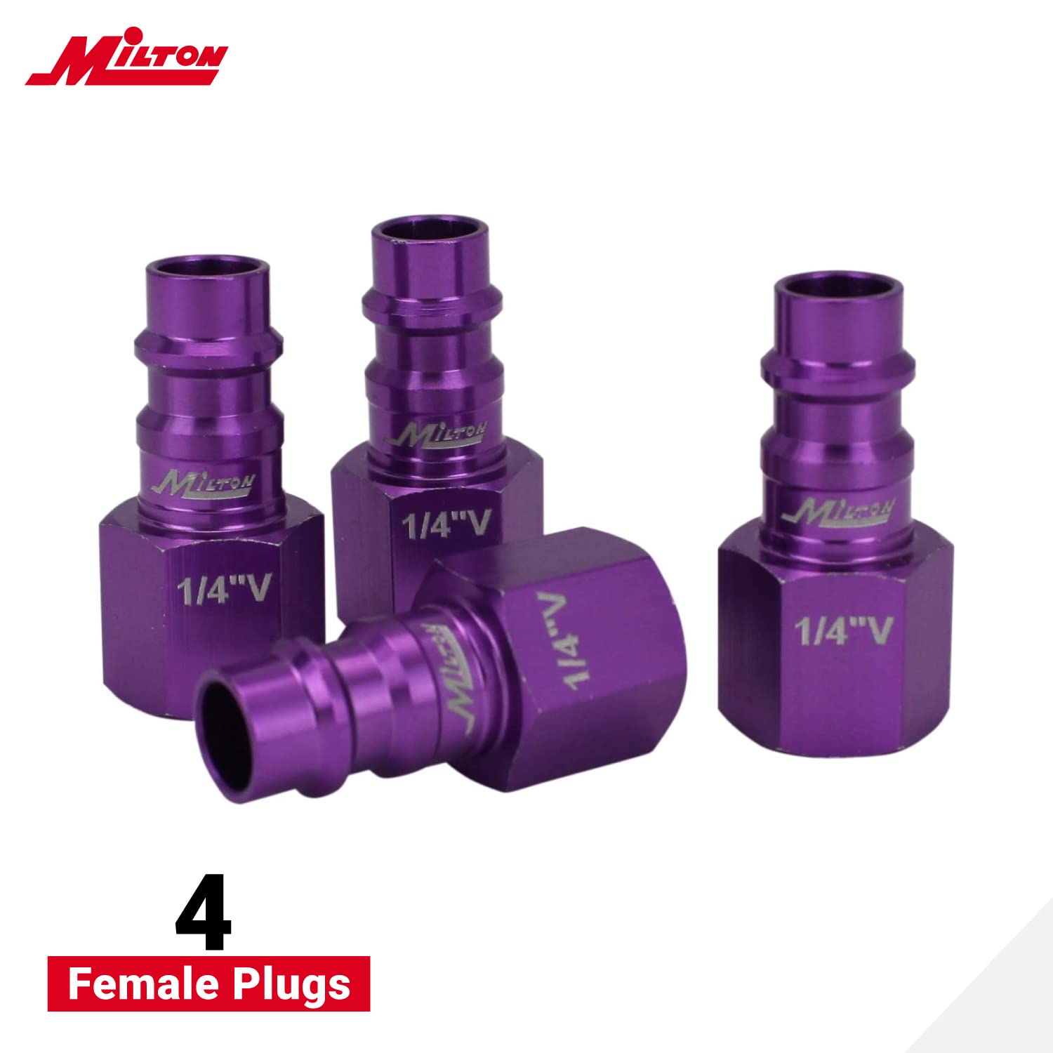 Foto 3 pulgar | Kit Milton S-314VKIT Hi-Flo V Estilo 1/4 Morado 14 Piezas - Venta Internacional