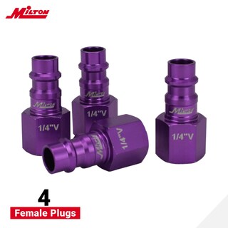 Foto 2 | Kit Milton S-314VKIT Hi-Flo V Estilo 1/4 Morado 14 Piezas - Venta Internacional