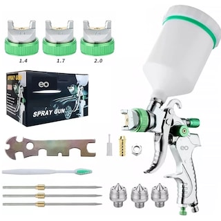 Foto 2 | Pistola Gravedad Pintura Automotriz Eo Safe Imports Esi-5972-1blanco