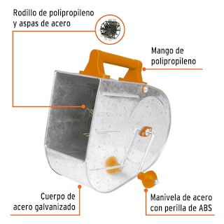 Foto 2 | Pulverizador De Estuco Truper Tiro-g Professional Galvanizado 3.5l - Venta Internacional.
