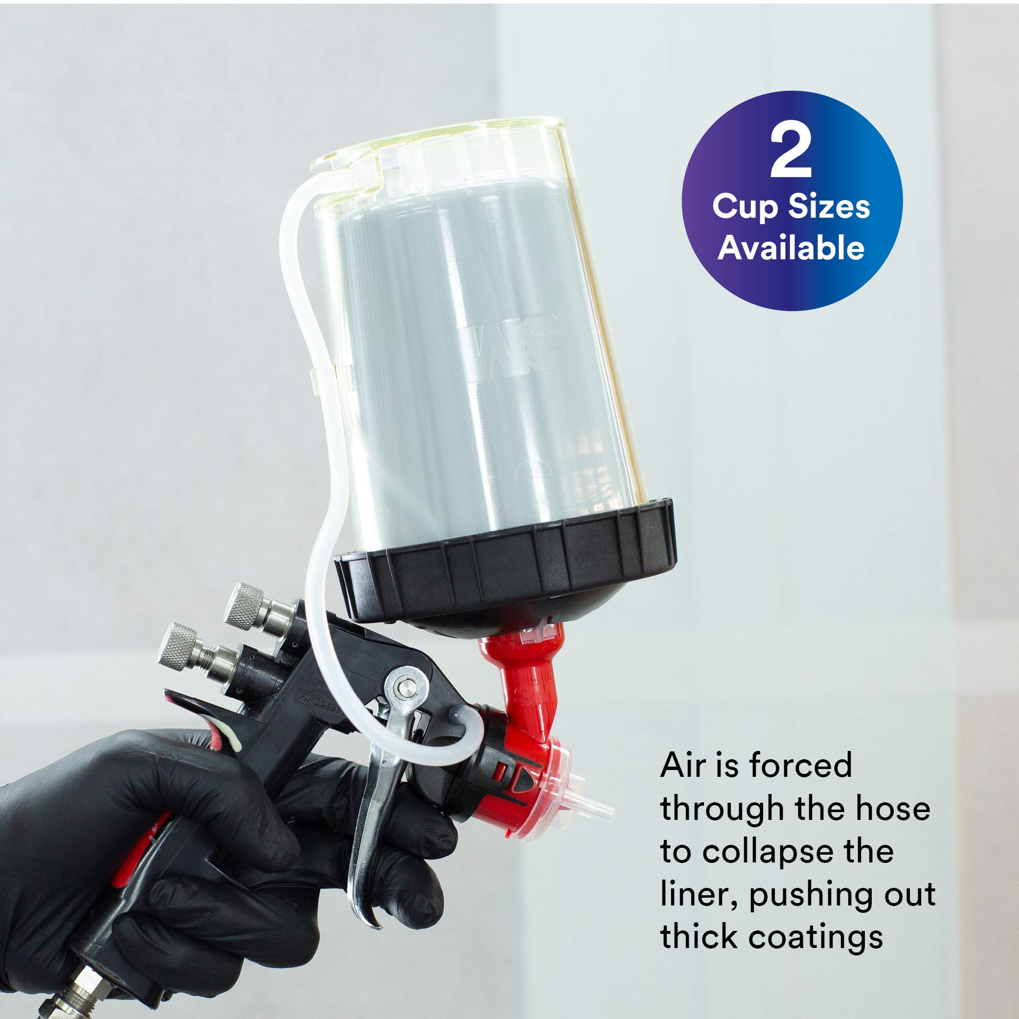 Foto 5 pulgar | Vaso De Presión 3m Pps 2.0 H/o 26124 Con Manguera De Aire Para 800 Ml - Venta Internacional.