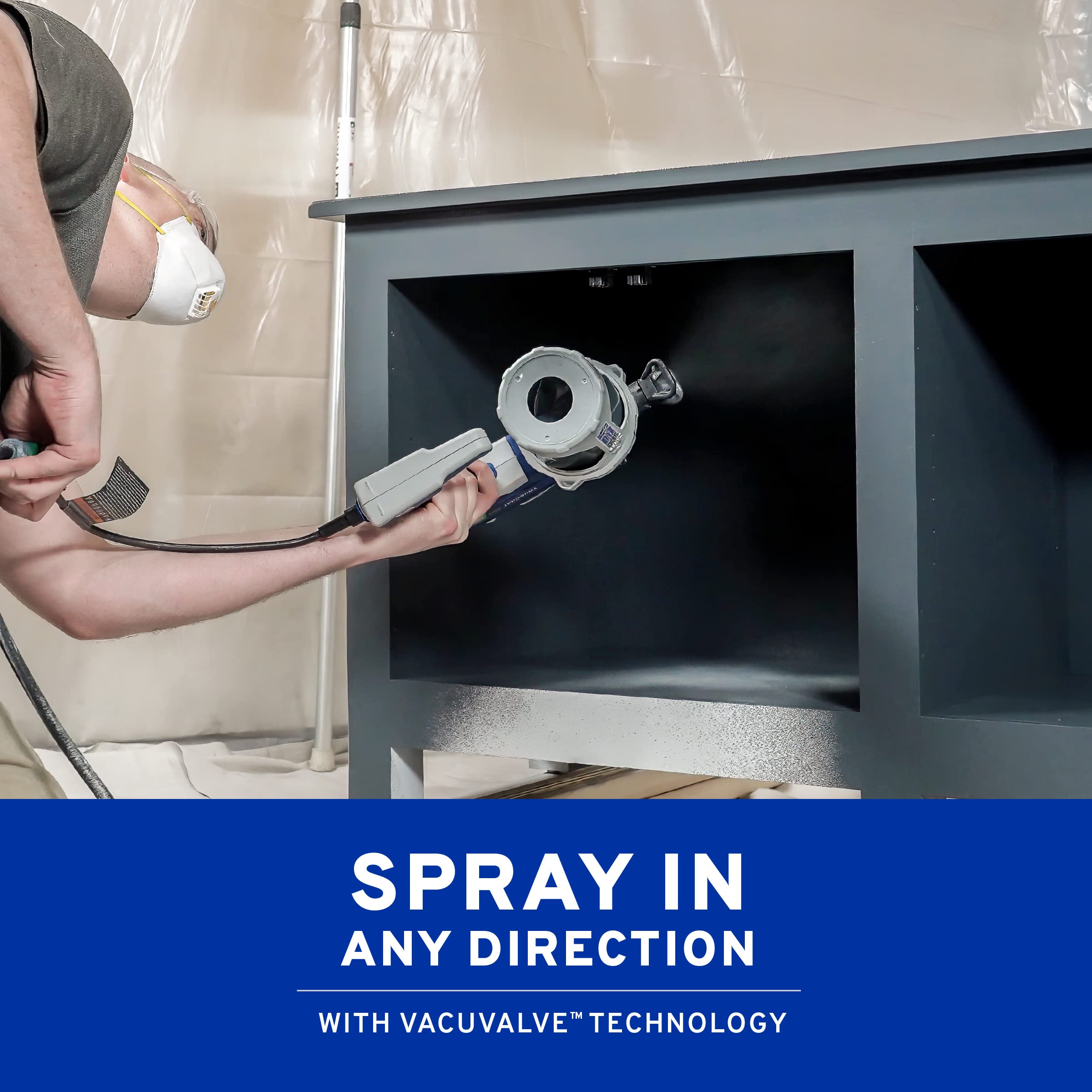 Foto 5 | Pulverizador De Pintura Graco Truecoat 360 Dual Speed 26d281 Azul/blanco - Venta Internacional.
