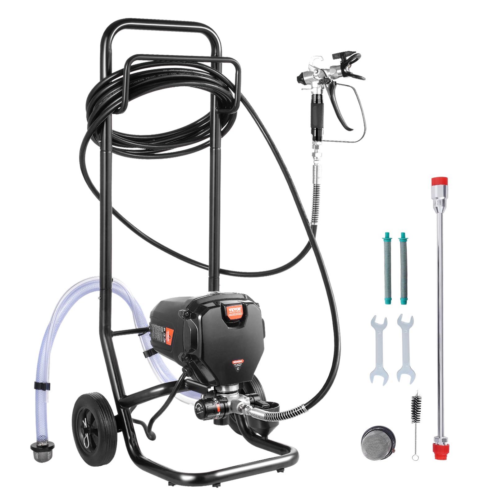 Foto 1 | Pulverizador De Pintura Eléctrico Vevor 750 W 3000 Psi Con Carrito Para El Hogar - Venta Internacional.