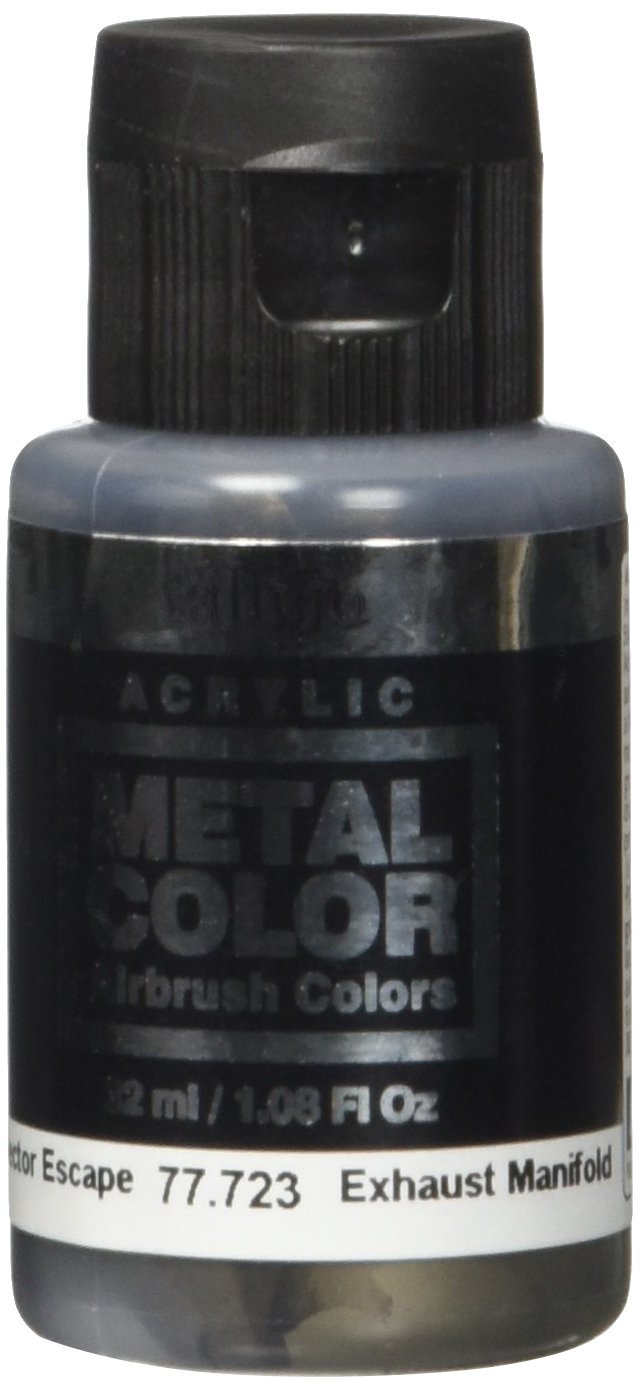 Foto 1 | Colector De Escape Paint Vallejo, Color Metal, 32 Ml - Venta Internacional.
