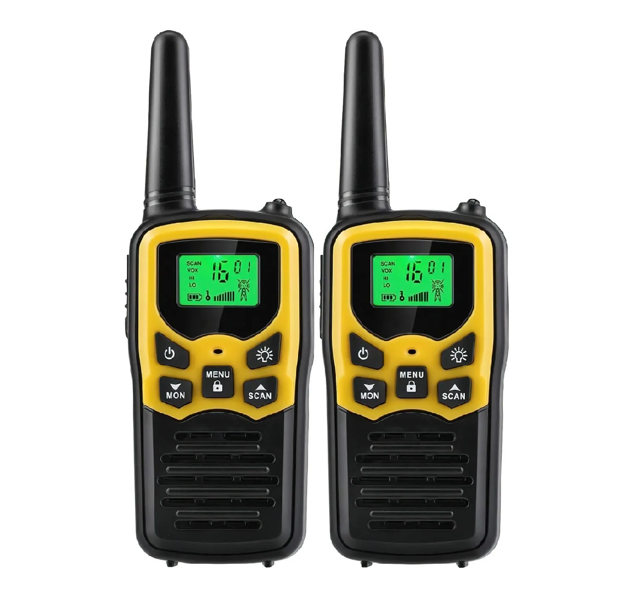 Foto 2 pulgar | Dos Walkie Talkie 22 Canales Eo Safe Imports color Amarillo