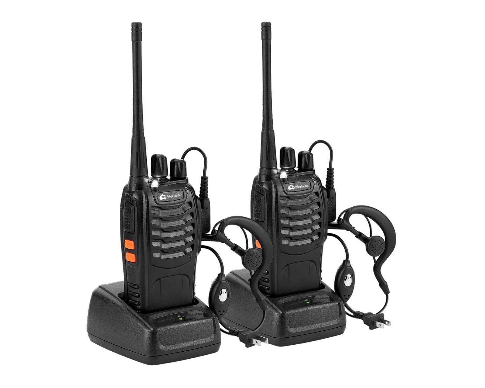 Foto 1 | Walkies Talkies Bluelander CBHH-0097 Negros Recargables con Base de Carga