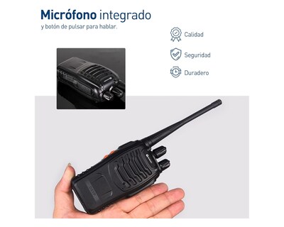 Foto 3 | Radios de Comunicación Inalámbricos Bluelander 8 Piezas