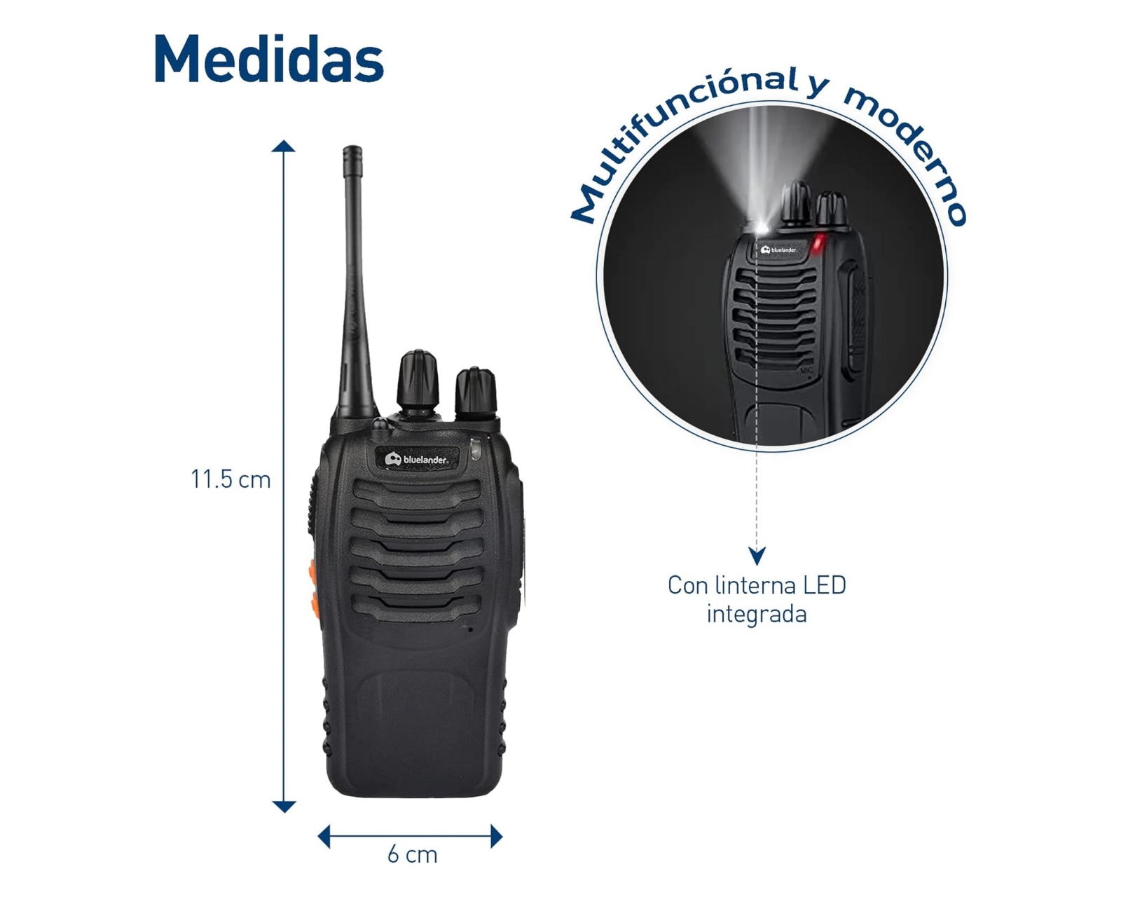 Foto 5 pulgar | Radios de Comunicación Inalámbricos Bluelander 8 Piezas