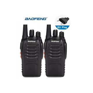 Foto 1 | Transmisor De Radio Walkie Talkie Baofeng Bf-888s X2 Negro - Venta Internacional.