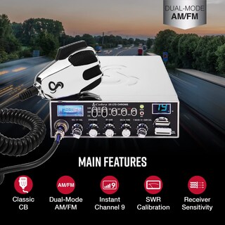 Foto 3 | Cb Radio Cobra 29 Ltd Profesional 4w Am/fm 40 Canales - Venta Internacional.