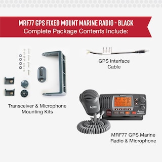 Foto 7 | Radio Marina Cobra Mr F77b Gps De Montaje Fijo Vhf 25 W Negro/gris - Venta Internacional.