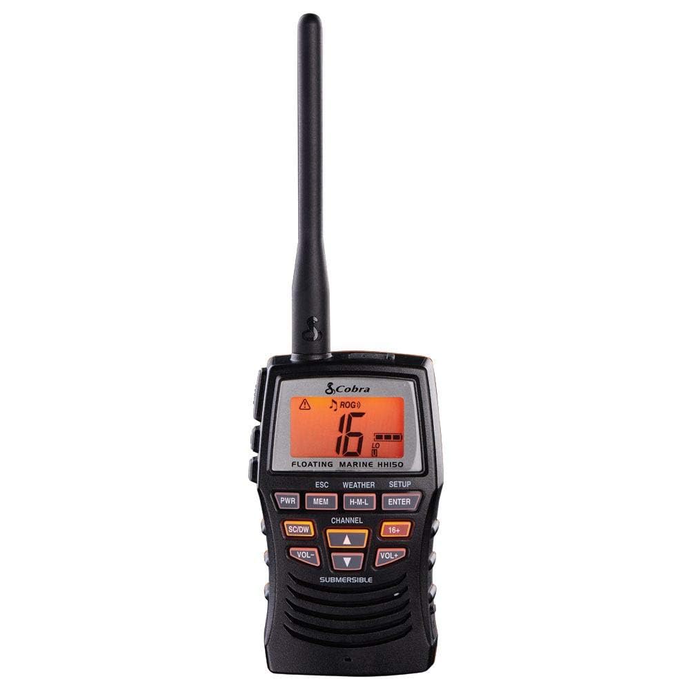 Foto 2 pulgar | Radio Marina Cobra Mr Hh150 Flt, 3 W, Vhf, Flotante, Impermeable - Venta Internacional.