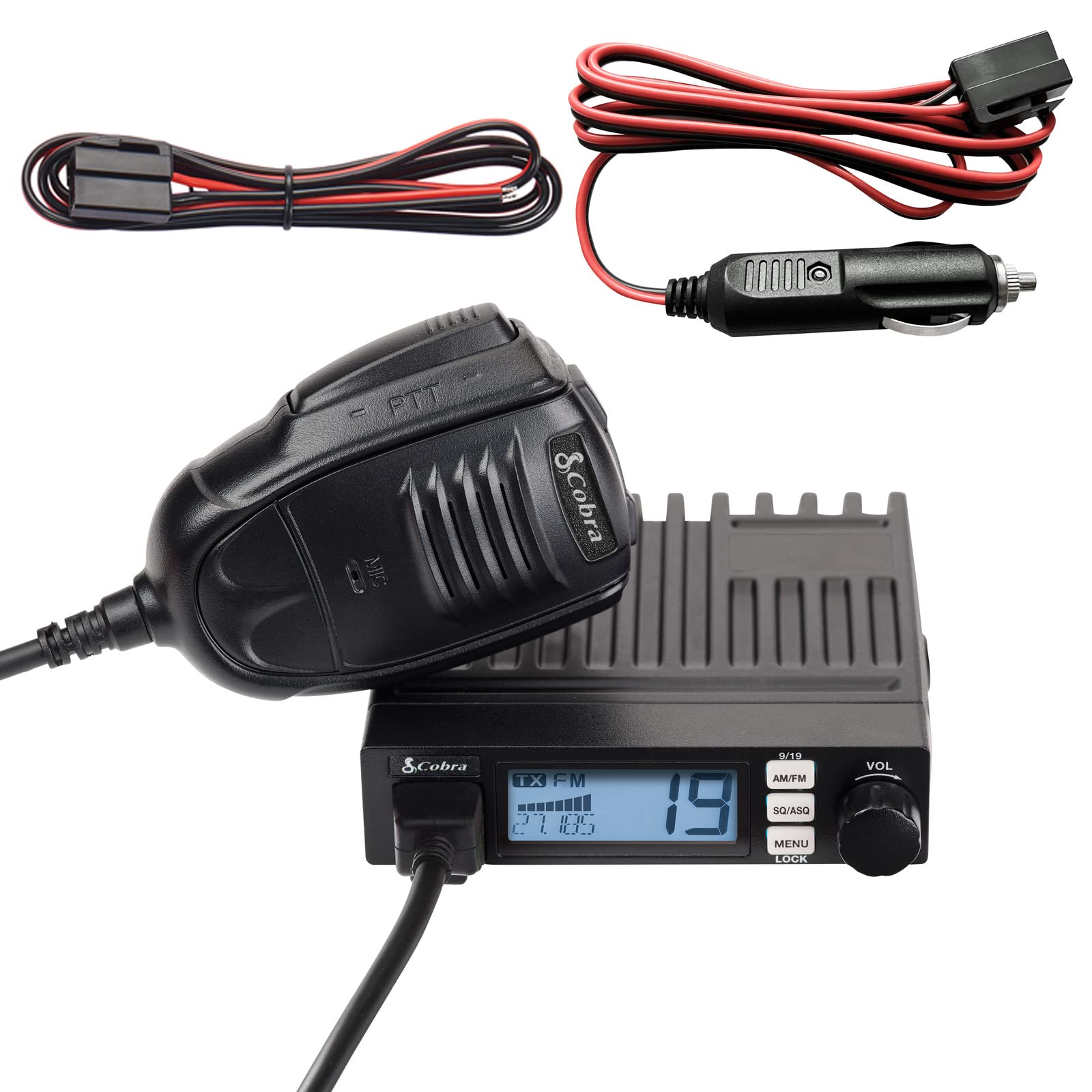 Radio Cb Cobra 19 Mini Am/fm Recreativa De Modo Dual De 40 Canales - Venta Internacional.
