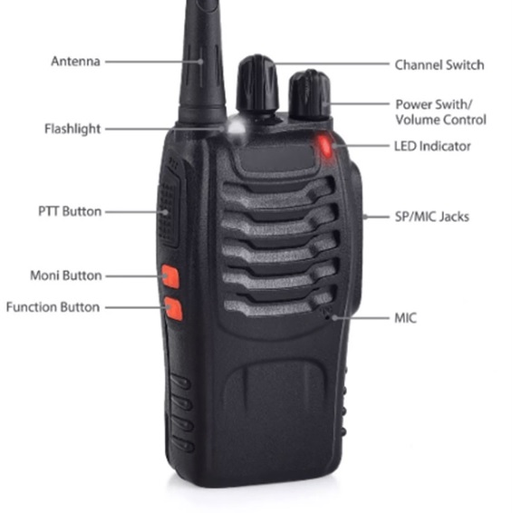 Foto 6 pulgar | 3 Kit Radios Walkie Talkie