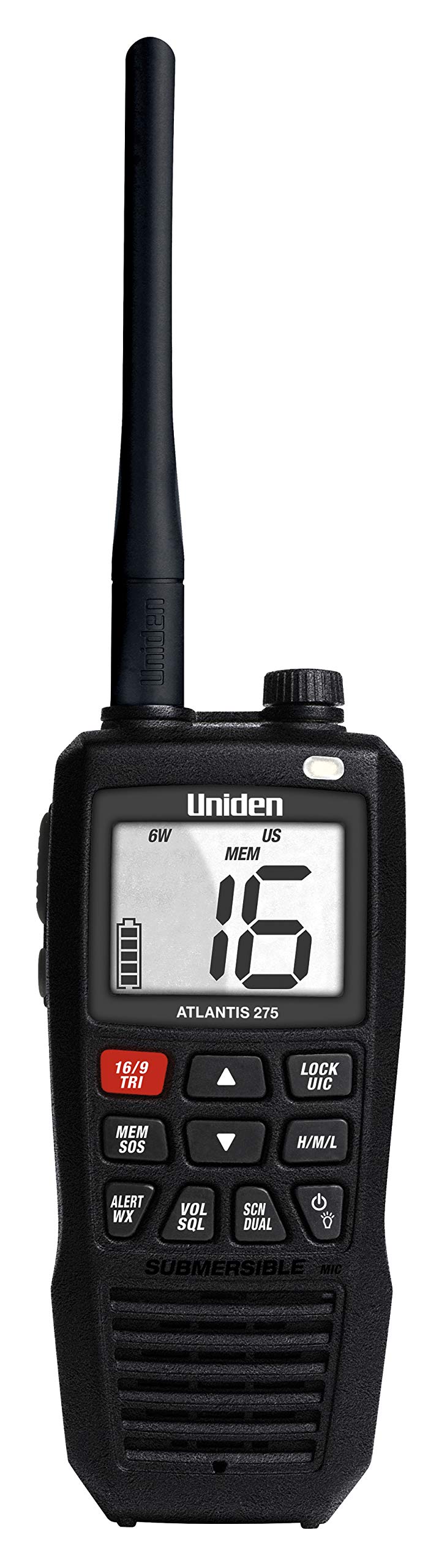Foto 2 pulgar | Radio Marina Vhf Bidireccional Portátil Uniden Atlantis 275 - Venta Internacional.