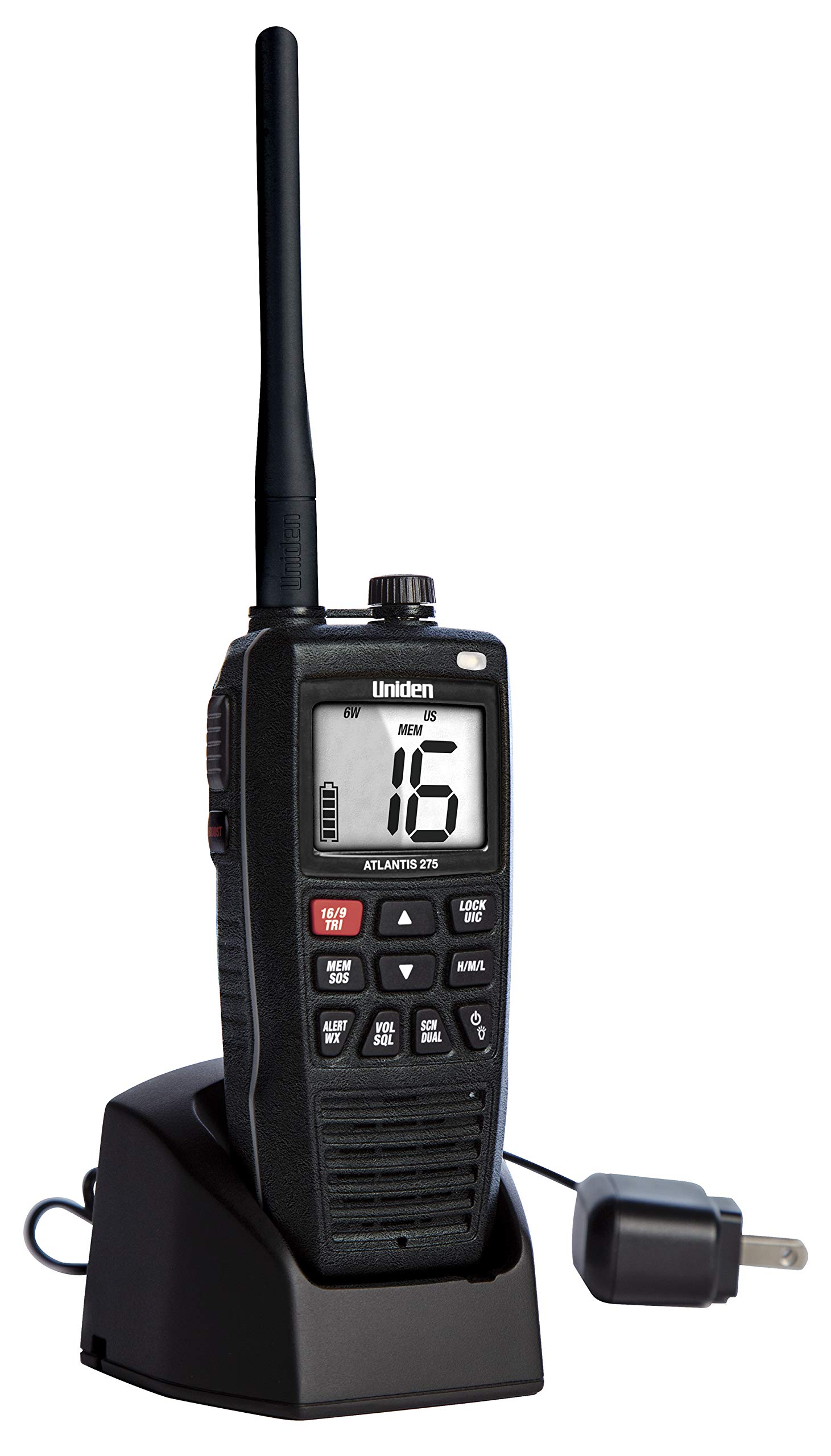 Foto 5 pulgar | Radio Marina Vhf Bidireccional Portátil Uniden Atlantis 275 - Venta Internacional.