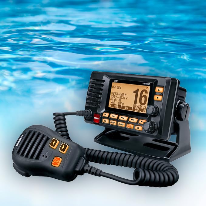 Foto 6 | Radio Vhf Marina Uniden Um725gbk Con Gps, 1 W/25 W, Resistente Al Agua - Venta Internacional.