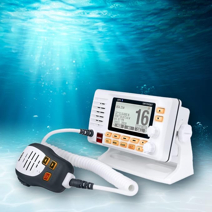 Foto 3 pulgar | Radio Vhf Marina Uniden Um725gbt, En Todos Los Ee. Uu., Canadá E Internacional Marine Channels, Pote - Venta Interna
