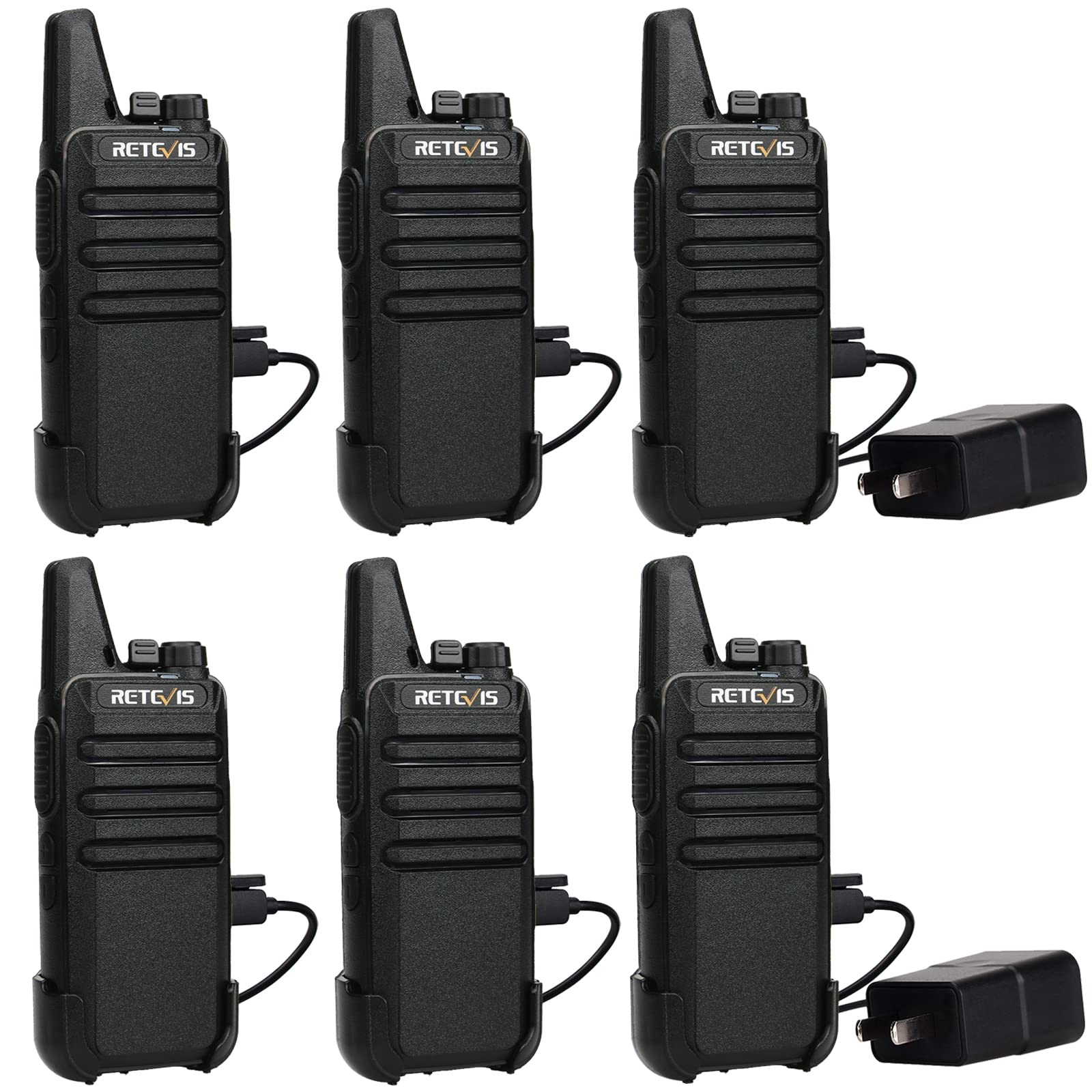 Foto 2 pulgar | Walkie Talkies Retevis Rt22 Para Adultos De Largo Alcance (paquete De 6) - Venta Internacional.
