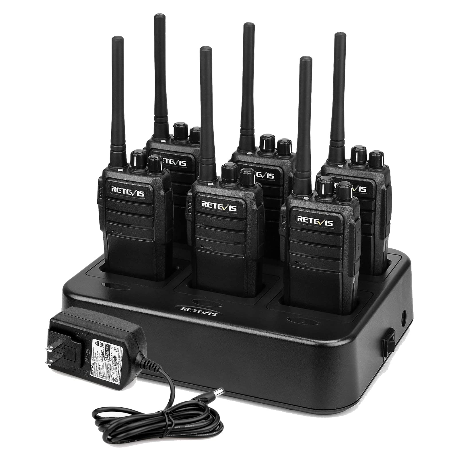 Foto 1 | Walkie Talkies Retevis Rt21 De Largo Alcance Con Cargador, Paquete De 6 - Venta Internacional.