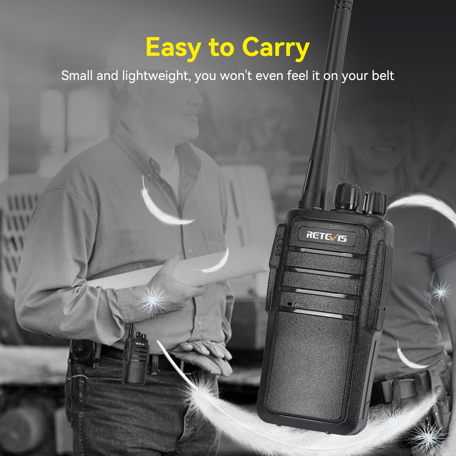 Foto 7 | Walkie Talkies Retevis Rt21 De Largo Alcance Con Cargador, Paquete De 6 - Venta Internacional.