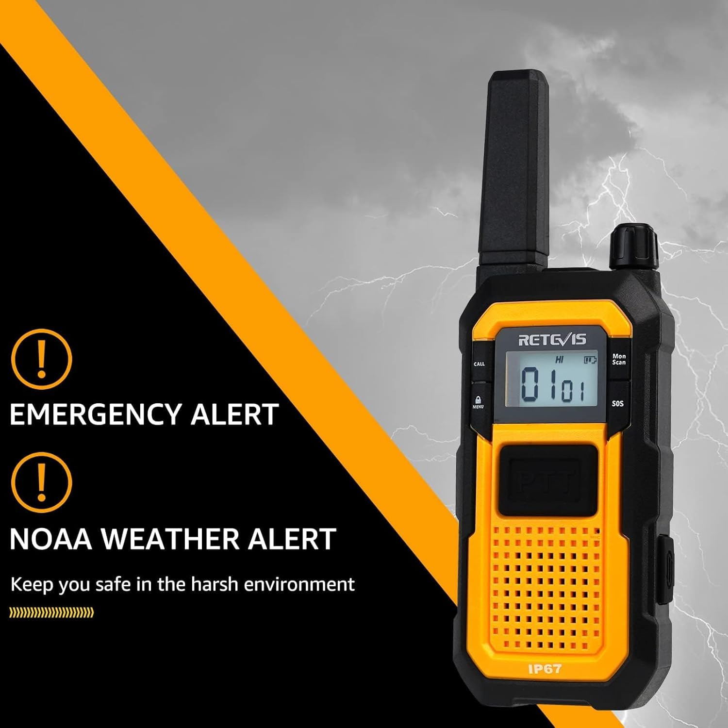 Foto 7 pulgar | Walkie Talkies Retevis Rb48 De Largo Alcance, Ip67, Impermeables, Paquete De 4 - Venta Internacional.