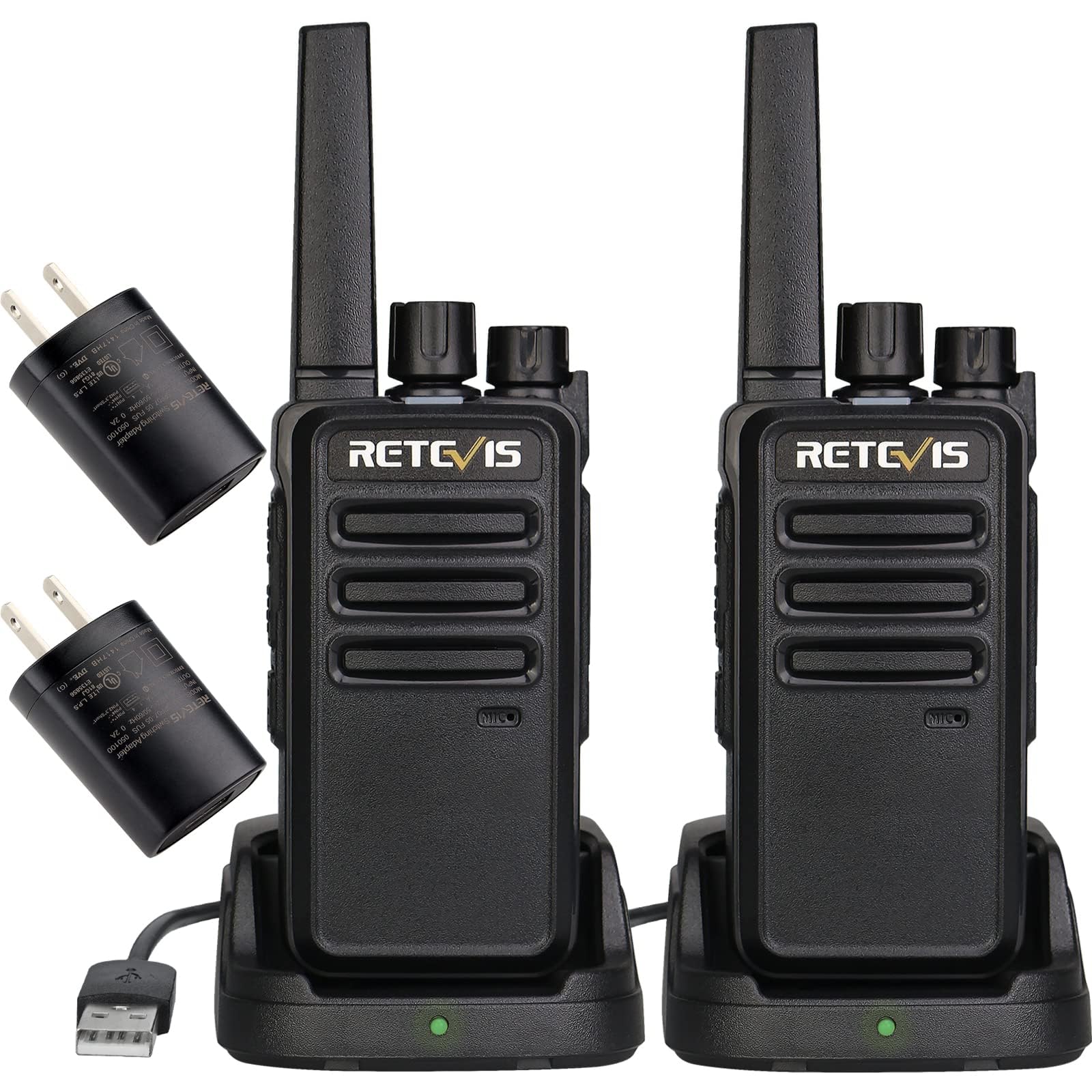Foto 2 pulgar | Walkie Talkies Retevis Rt68 Recargables, Paquete De 2 Para Adultos - Venta Internacional.