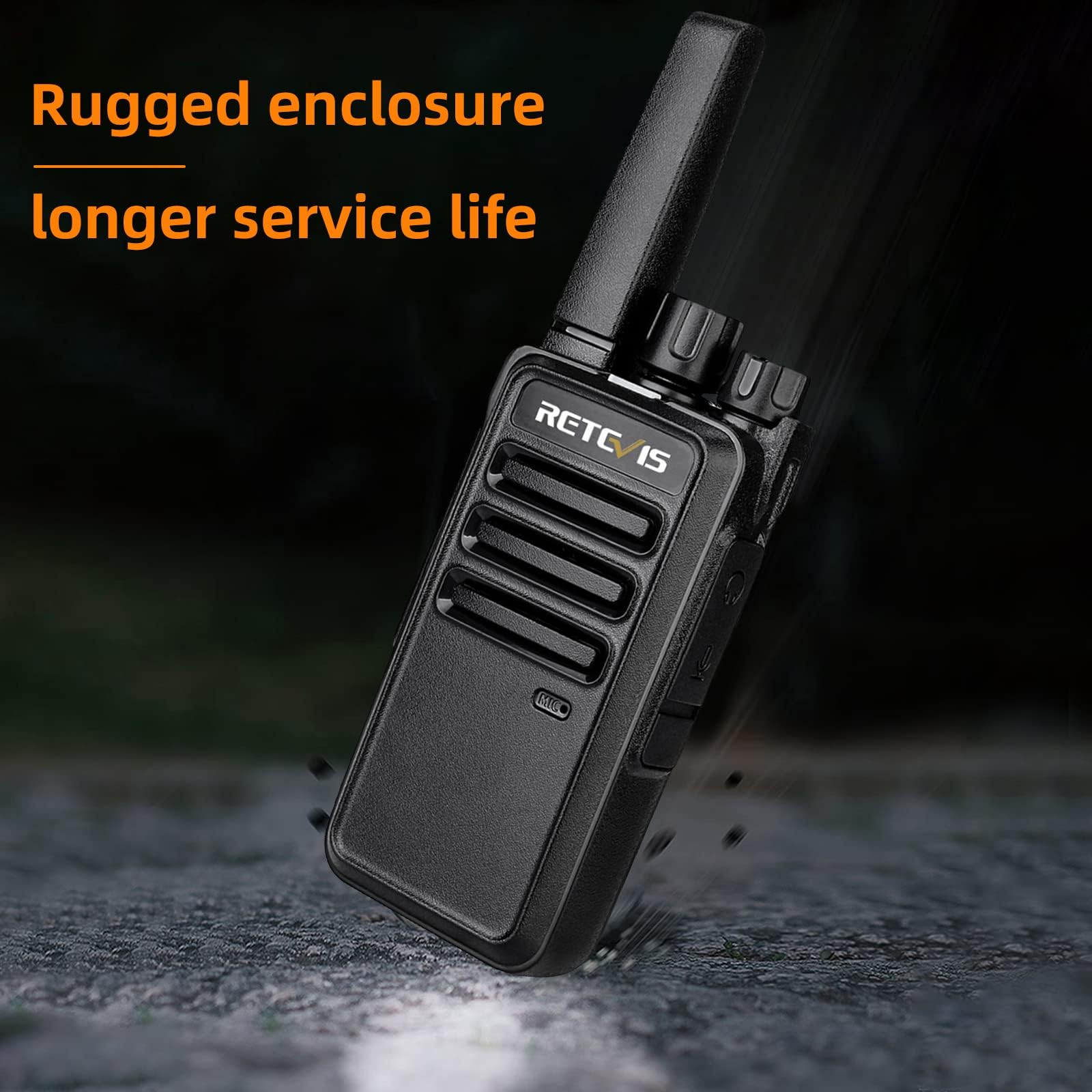 Foto 3 | Walkie Talkies Retevis Rt68 Recargables, Paquete De 2 Para Adultos - Venta Internacional.