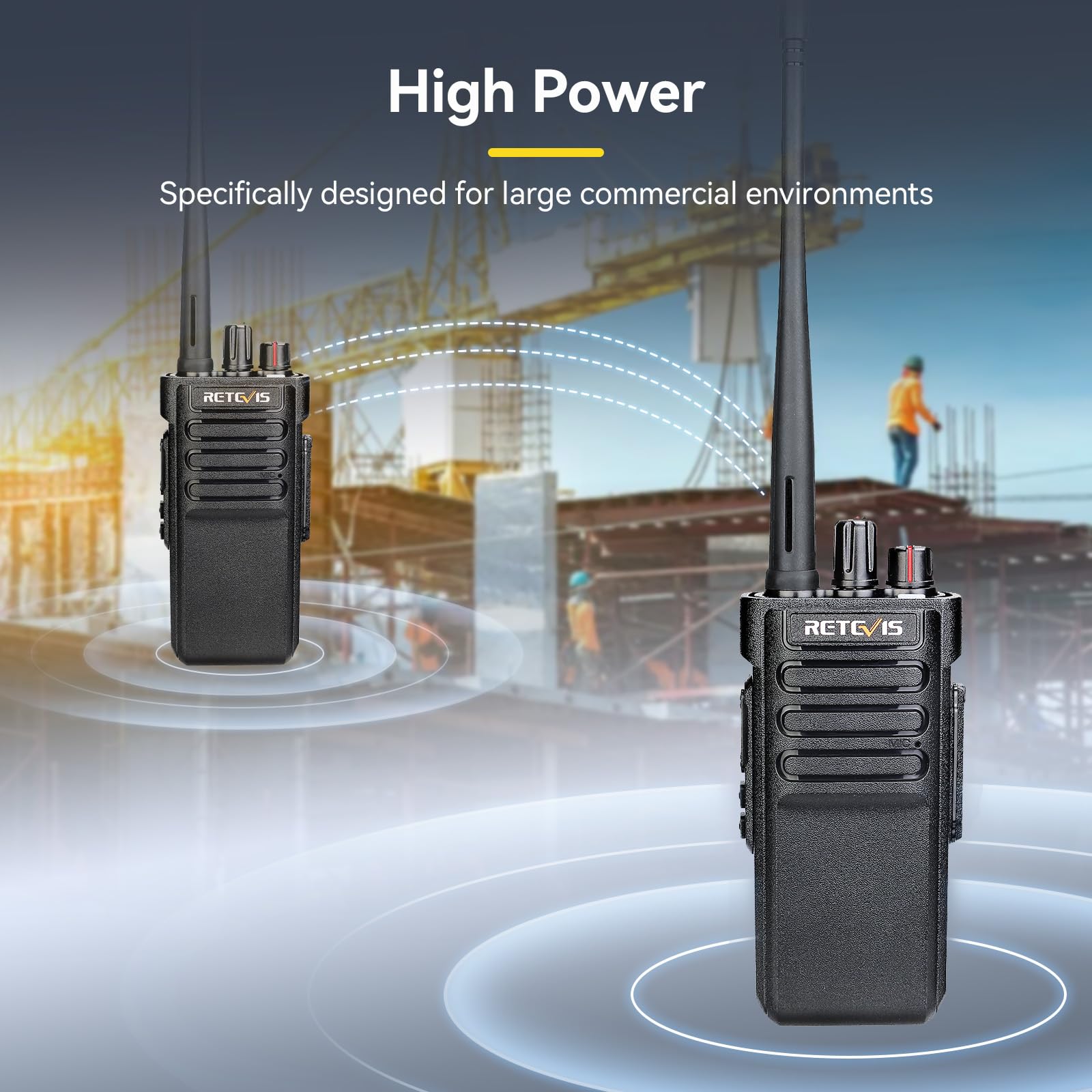 Foto 3 | Walkie Talkies Retevis Rt29 De Largo Alcance, Ip67, Impermeables, Paquete De 6 - Venta Internacional.
