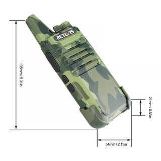 Foto 2 | Walkie Talkies Retevis Rt22 Recargables De Largo Alcance, Paquete De 2 - Venta Internacional.