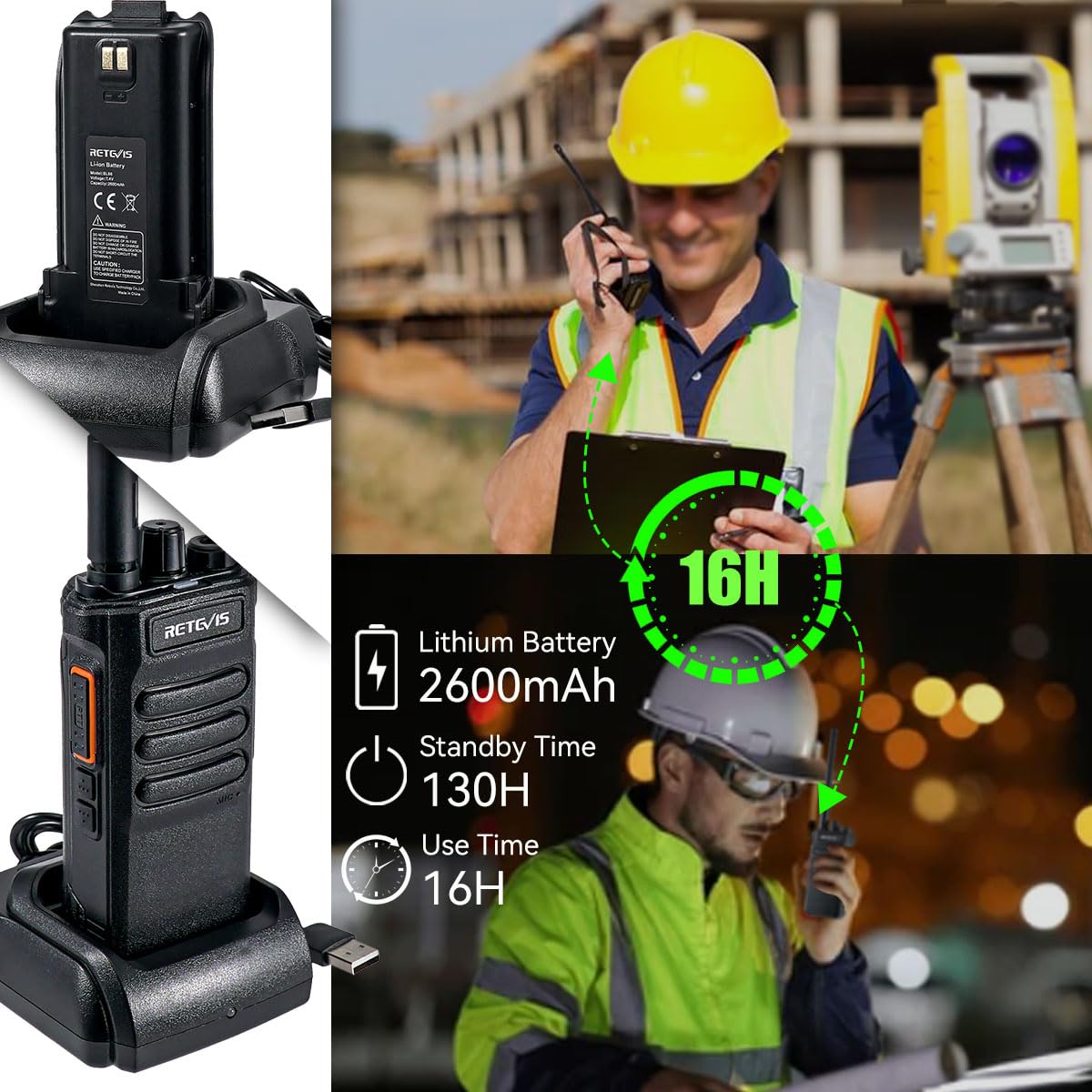 Foto 4 | Walkie Talkies Retevis Rt86 De Alta Potencia Y Largo Alcance (paquete De 10) - Venta Internacional.